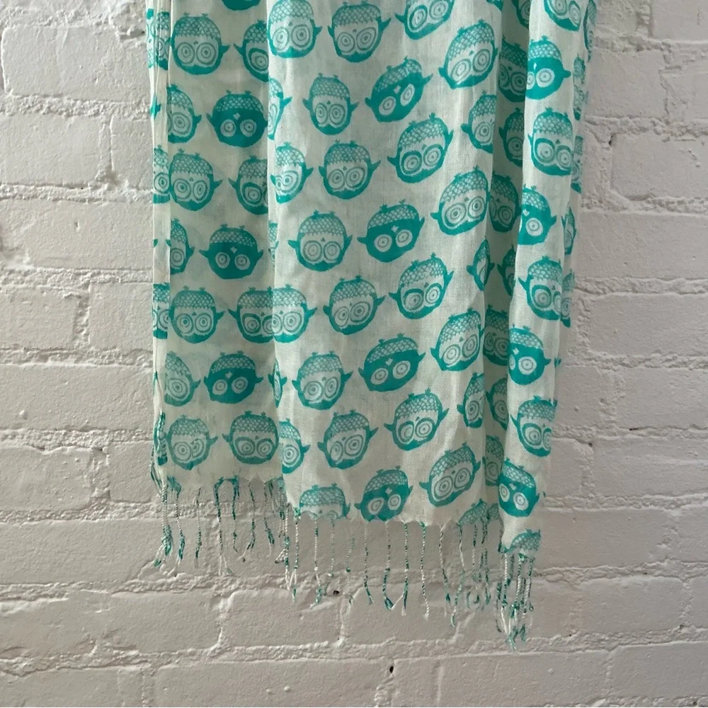 Owl Print Scarf